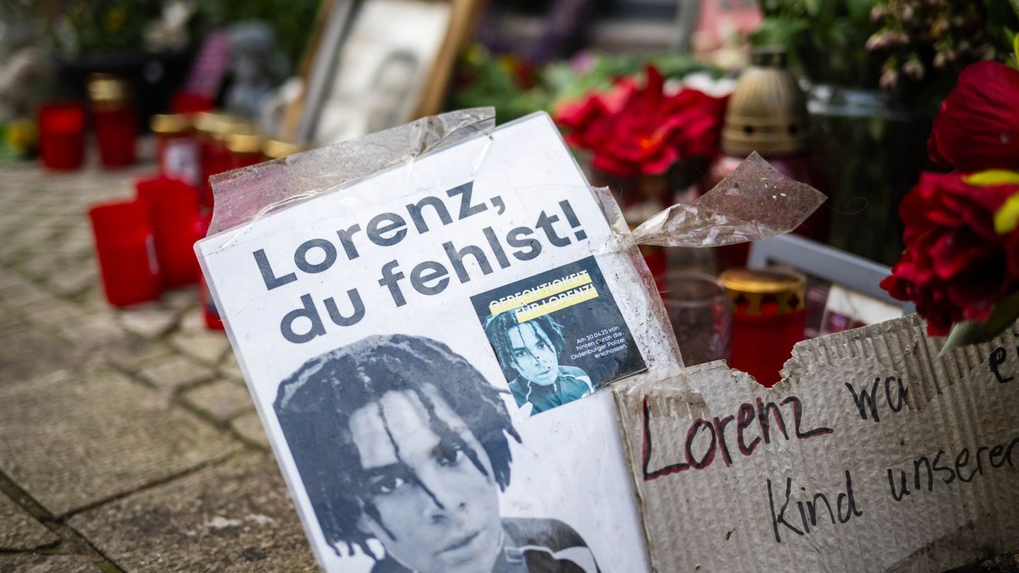 Der gewaltsame Tod des 21-jährigen Lorenz durch Polizeikugeln in der Oldenburger Innenstadt löst viel Trauer aus. (Archivbild) F