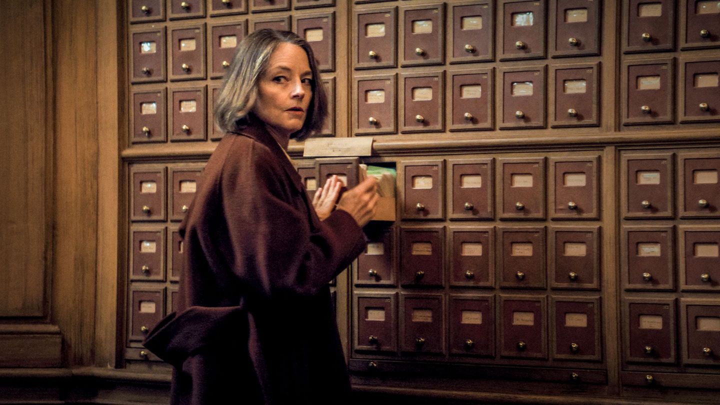 Jodie Foster als Lilian Steiner in einer Szene aus dem Film "Paris Murder Mystery". Foto: George Lechaptois/Plaion Pictures/dpa