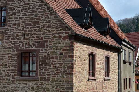 In Mansfeld steht Martin Luthers Elternhaus. (Archivbild) Foto: Hendrik Schmidt/dpa