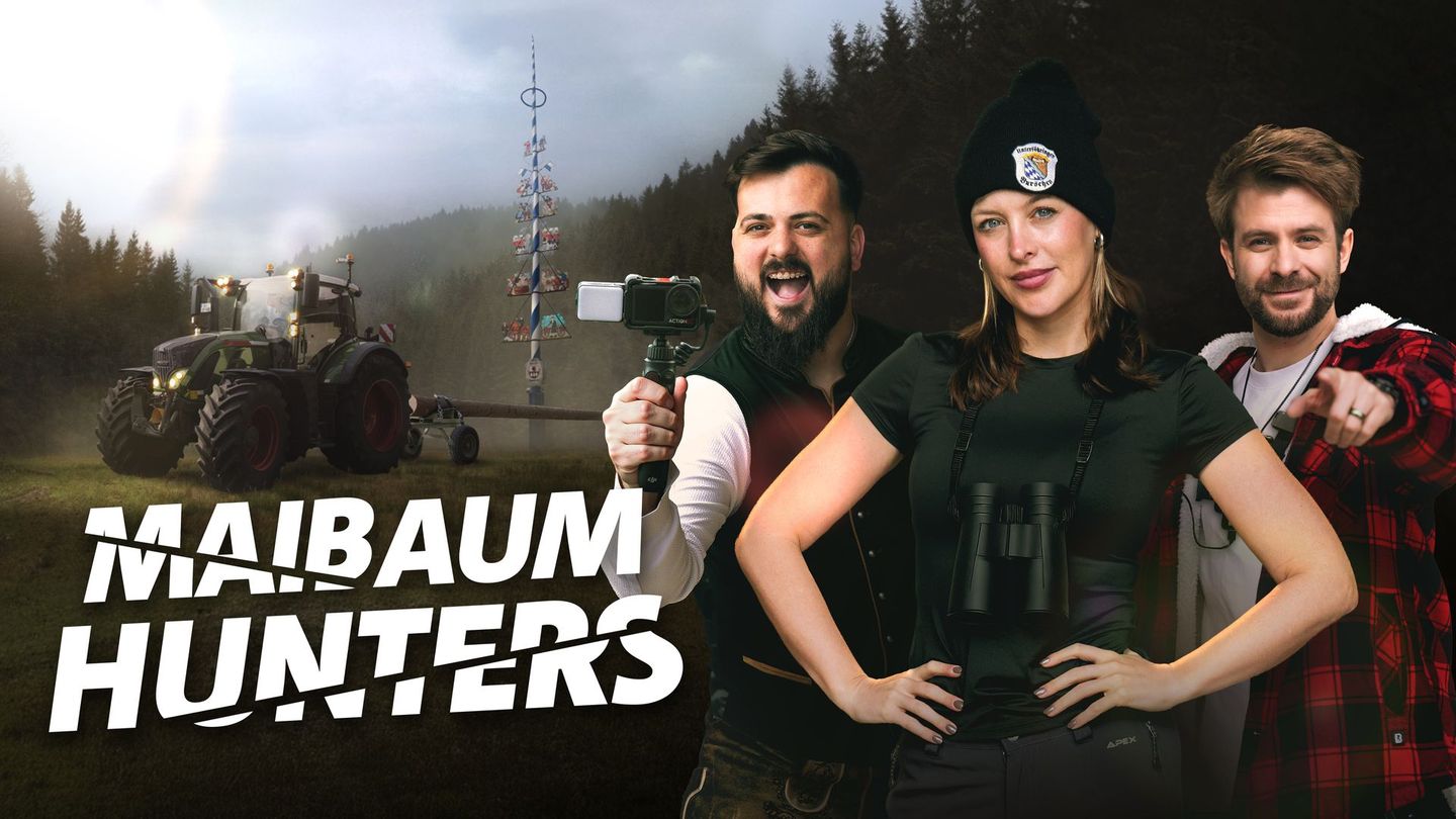 "Maibaum Hunters", ab Fr 17.4. in der ARD-Mediathek: Bayerisches Burschen-Brauchtum, frisch aufgebürstet