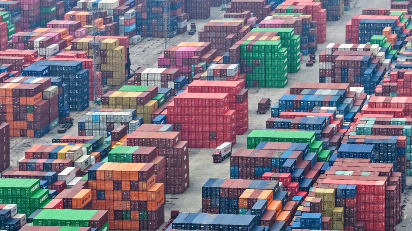 Containerhafen in China