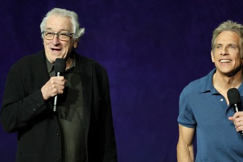 Robert De Niro und Ben Stiller stellten bei der CinemaCon in Las Vegas den Trailer zu "Focker In-Law" vor.