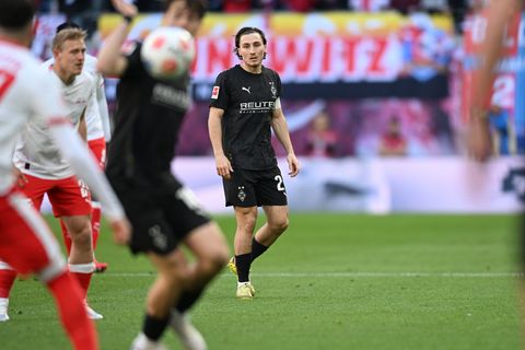 Im Spiel bei RB Leipzig gab es Protest gegen Gladbach-Kapitän Rocco Reitz. (Archivbild) Foto: David Hammersen/dpa