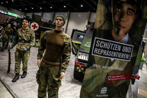 Werbestand der Bundeswehr