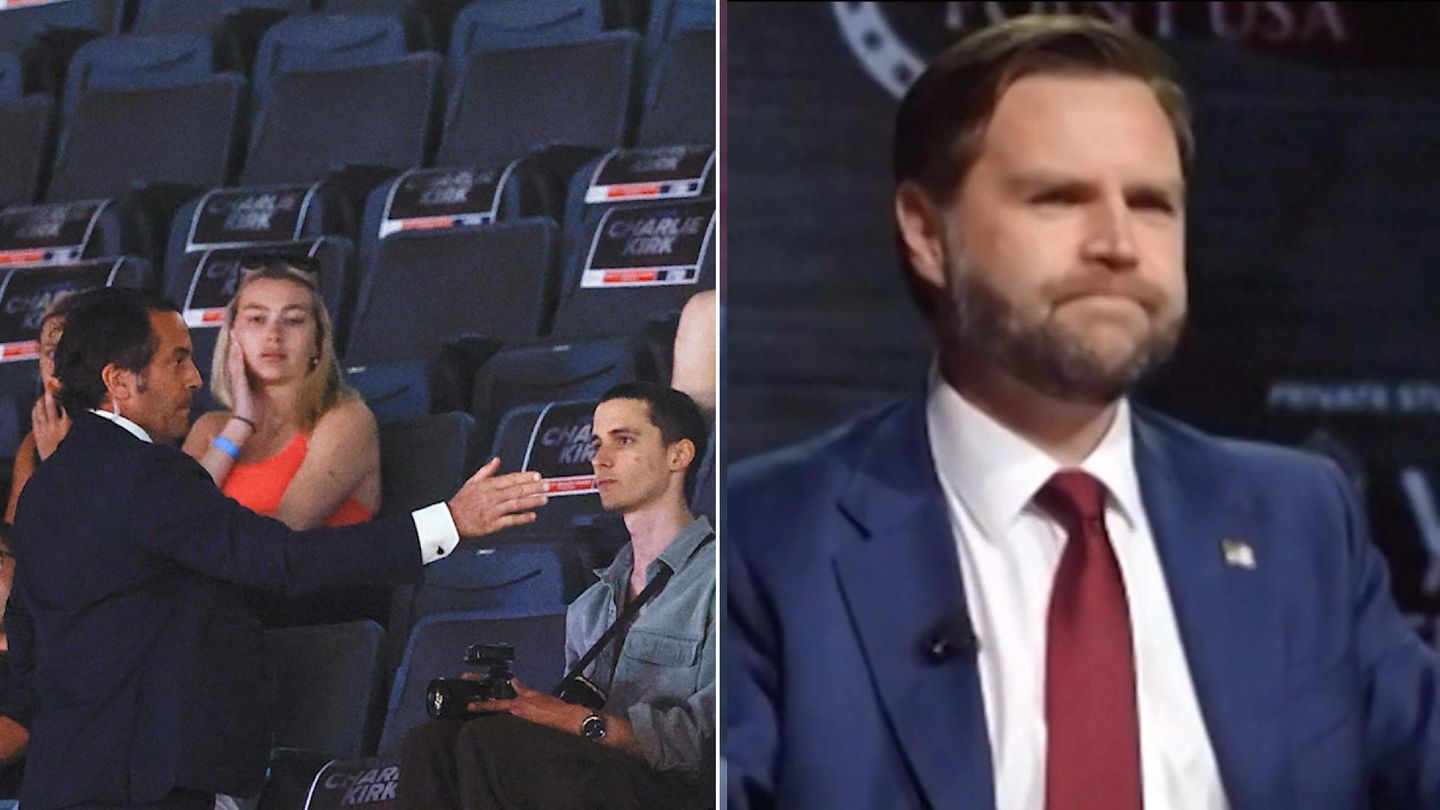 PR-Video widerlegt: Pressefotos zeigen: US-Vizepräsident J.D. Vance spricht vor fast leerer Halle