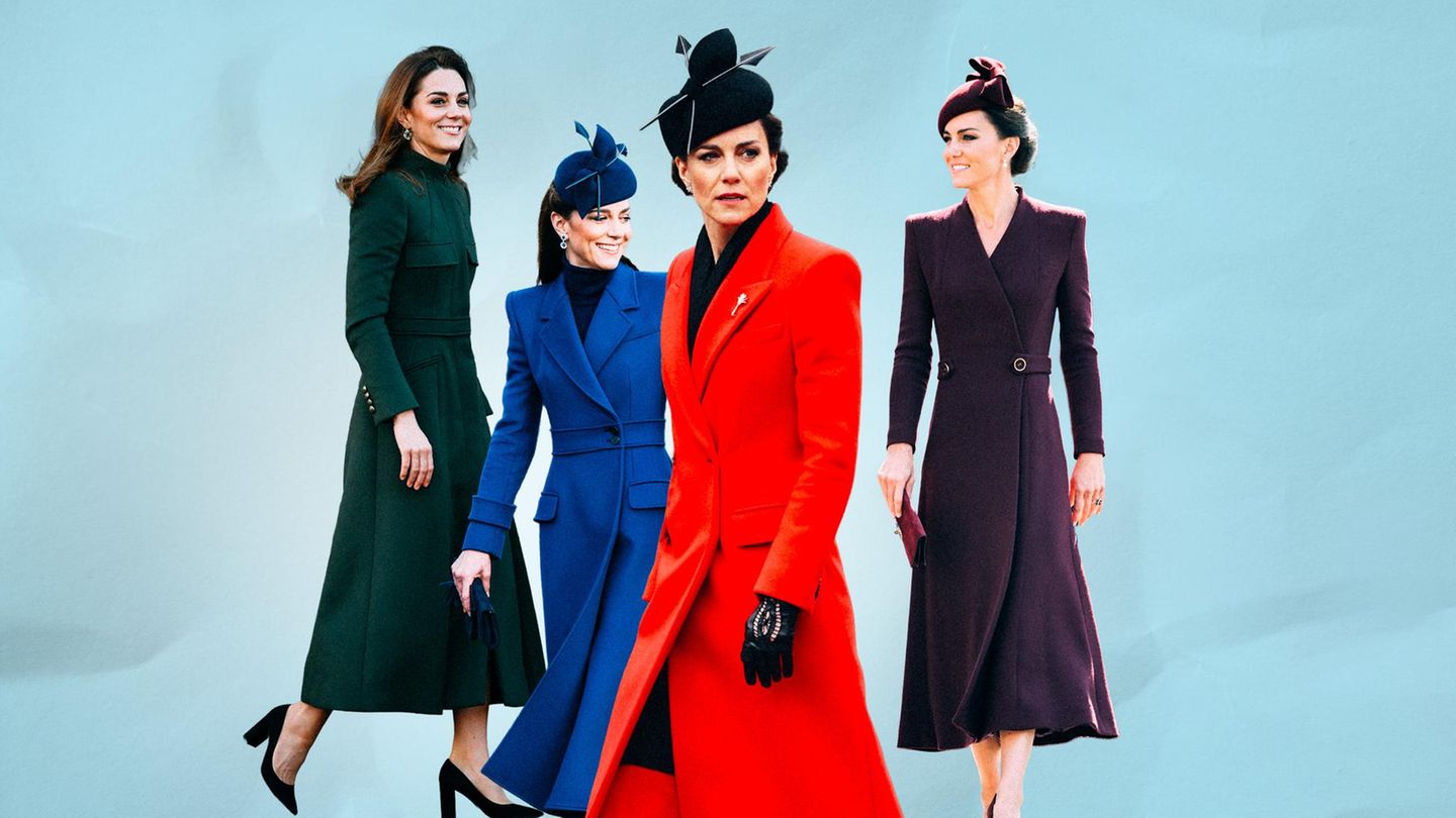 Royals: Voll auf A-Linie: Warum Prinzessin Kate diese Mäntel liebt