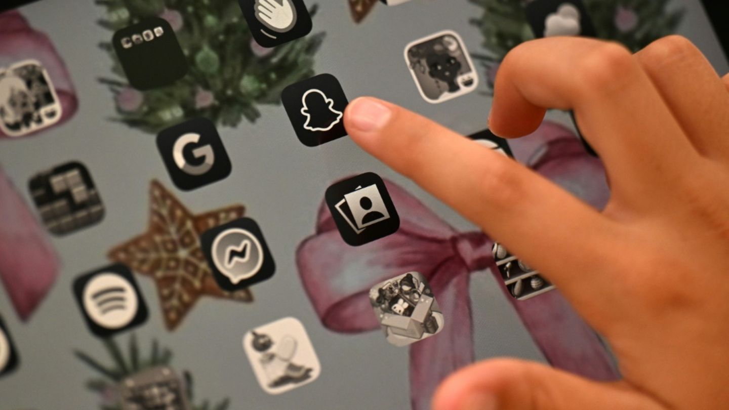 Apps auf einem Tablet