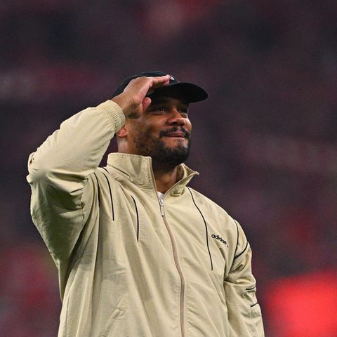 FC Bayern Trainer Vincent Kompany