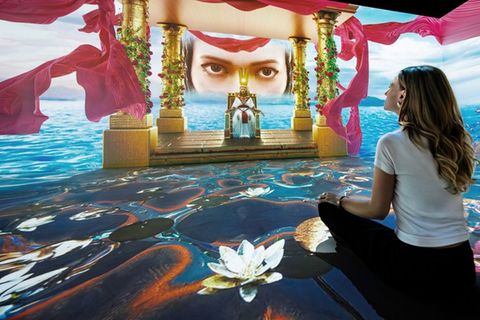Die immersive Ausstellung "Kleopatra" feiert am 17. April in Hamburg Deutschlandpremiere.