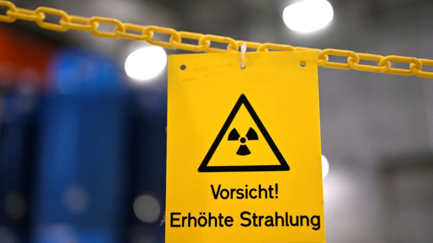 Warnung vor radioaktiver Strahlung