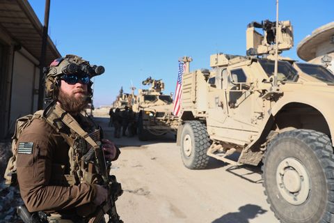 US-Präsident Trump hatte schon in seiner ersten Amtszeit Pläne für den Truppenabzug aus Syrien. (Archivbild) Foto: Baderkhan Ahm