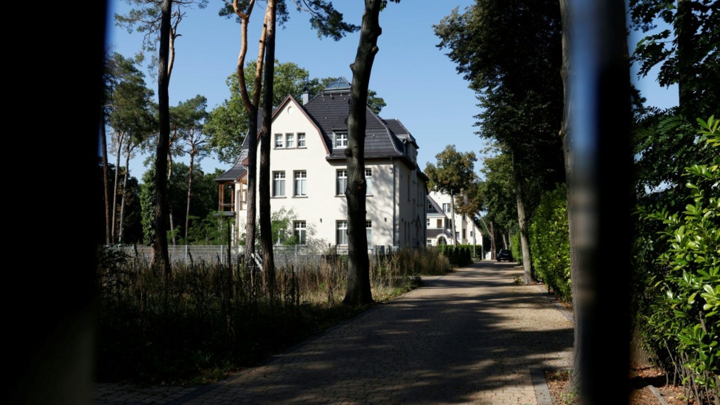 Fragliches Grundstück in Kleinmachnow