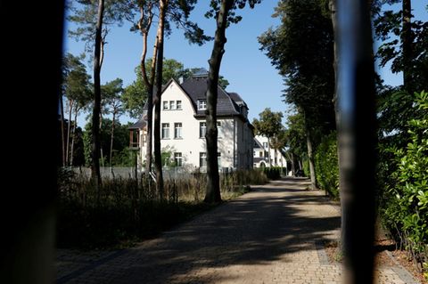 Fragliches Grundstück in Kleinmachnow