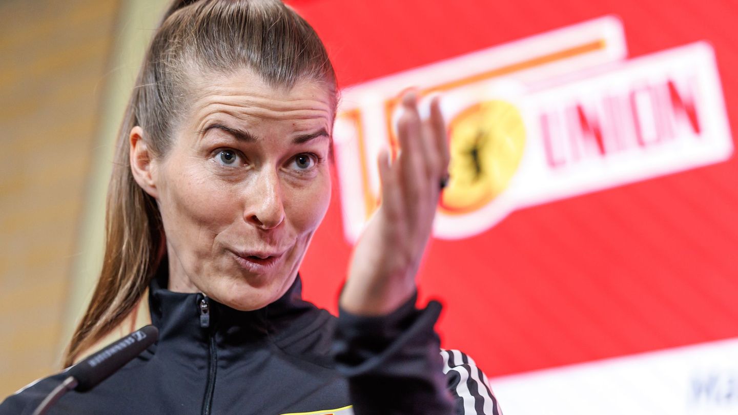 Fußball-Bundesliga: "Viel passiert": So erlebte Union-Trainerin Eta den Rummel