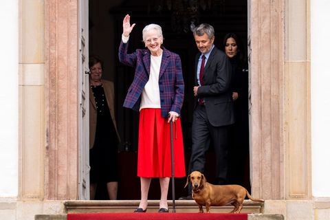 Zahlreiche Dänen gratulieren ihrer Altkönigin zum Geburtstag. Foto: Ida Marie Odgaard/Ritzau Scanpix via AP/dpa