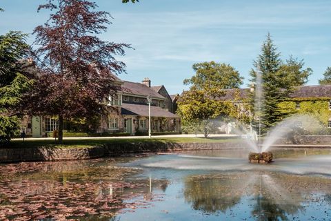 Das idyllische irische Dorf steht samt Pub und Wassermühle zum Verkauf.