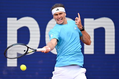 Gewann sein Achtelfinale in München souverän: Alexander Zverev. Foto: Sven Hoppe/dpa