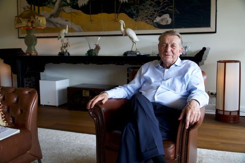 Walter Gunz hat Mediamarkt mitgegründet und viel als Unternehmensberater gearbeitet. Foto: Michael Faulhaber/-/dpa