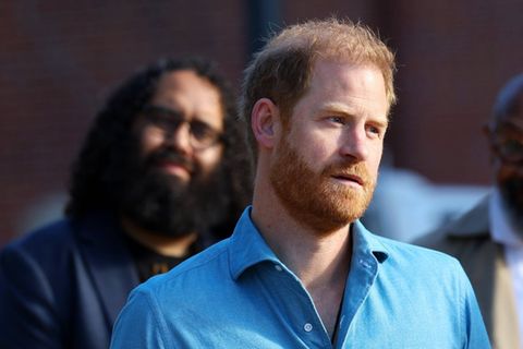 Prinz Harry am Donnerstag in Melbourne.