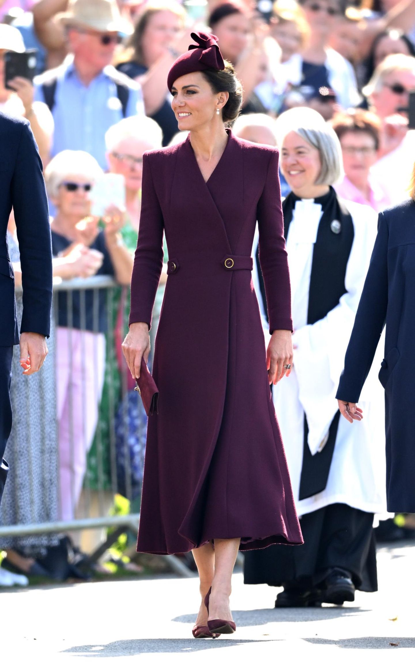 Prinzessin Kate: Auftritt im Mantel