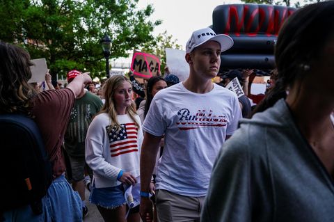 Der Besuch von Trump-Vize JD Vance an der University of Georgia kommt bei vielen Studierenden nicht gut an