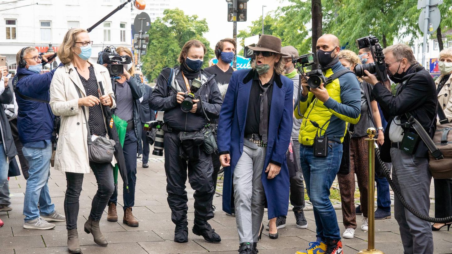 Udo Lindenberg auf dem Kiez