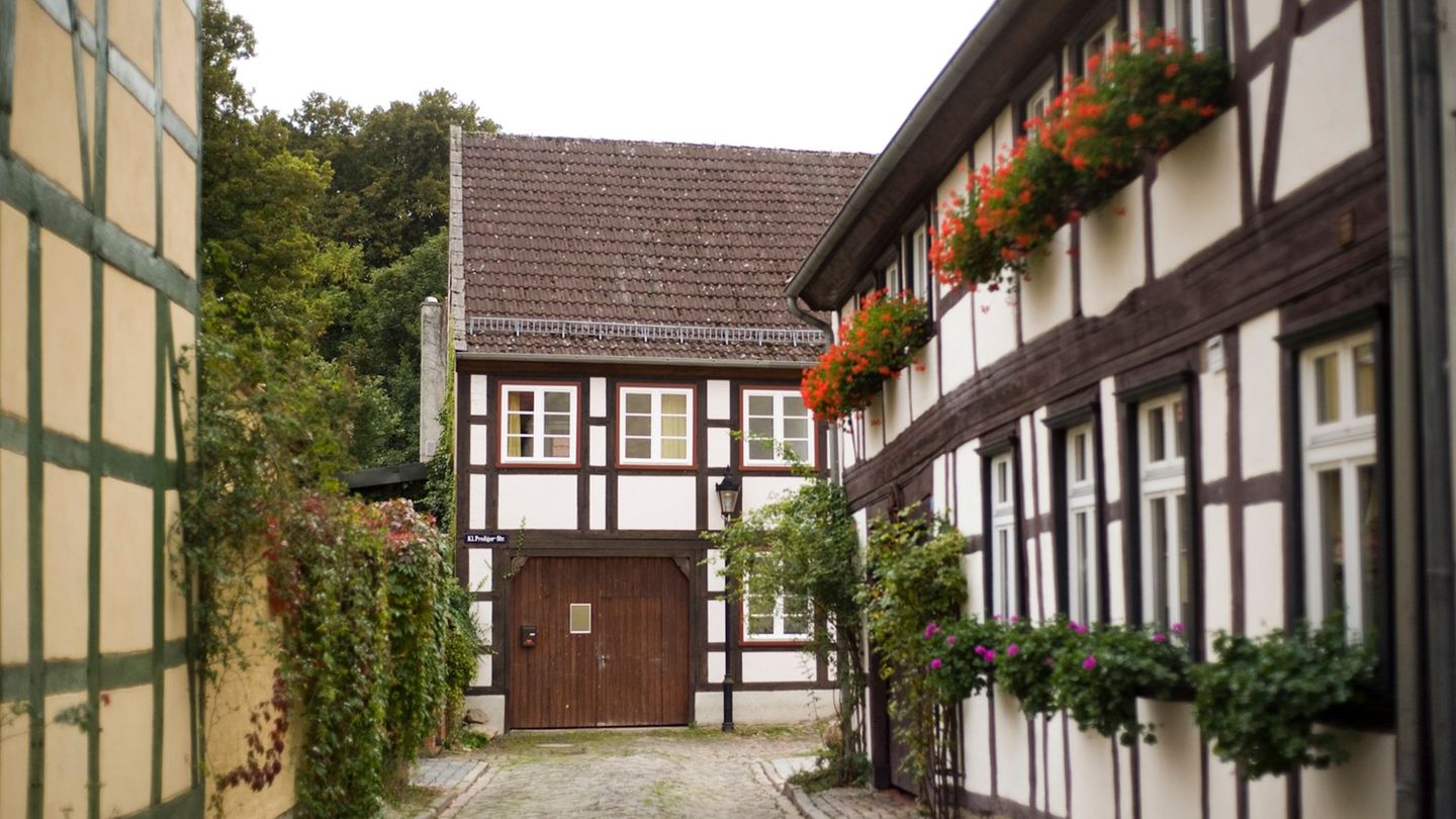 Blick auf das Künstler- und Stipendiatenhaus in Salzwedel. (Archivbild) Foto: picture alliance / ZB