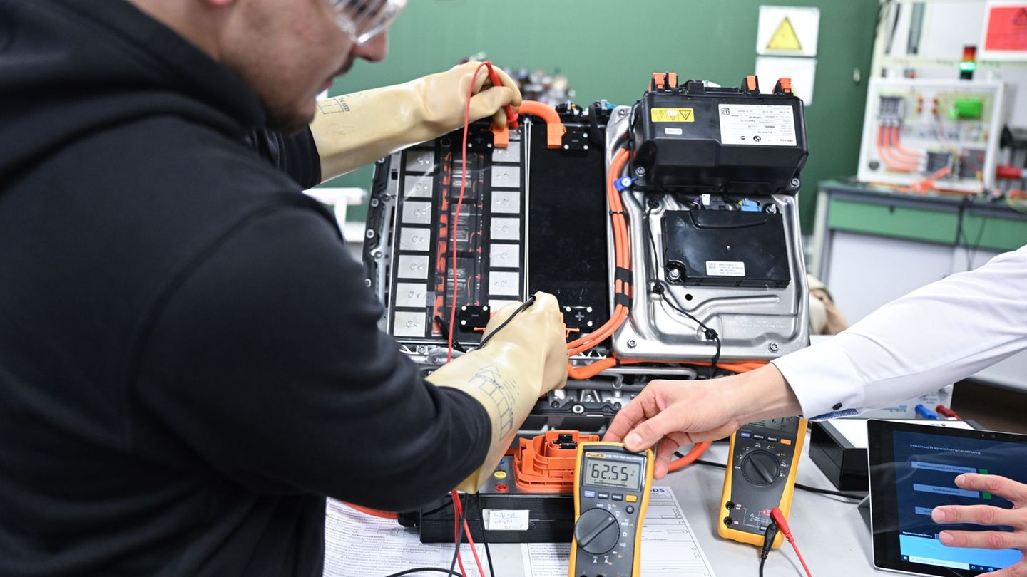 Sachsen-Anhalt will mehr Migranten für eine duale Ausbildung gewinnen. (Archivbild) Foto: Bernd Weißbrod/dpa