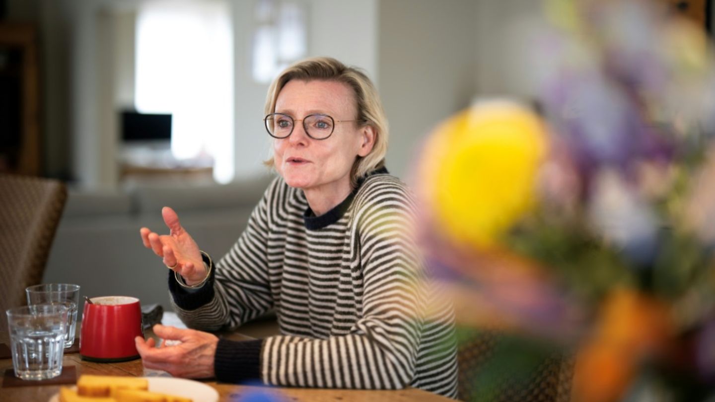 Veerle Hegge in ihrem Haus in Deurne