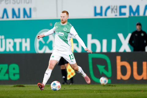 Eine Vertragsklausel greift: Paul Will fehlt gegen Darmstadt. (Archivbild) Foto: Heiko Becker/dpa