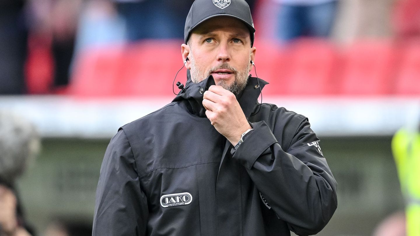 Sebastian Hoeneß und der VfB treten am Sonntag beim FC Bayern an. (Archivbild) Foto: Harry Langer/dpa