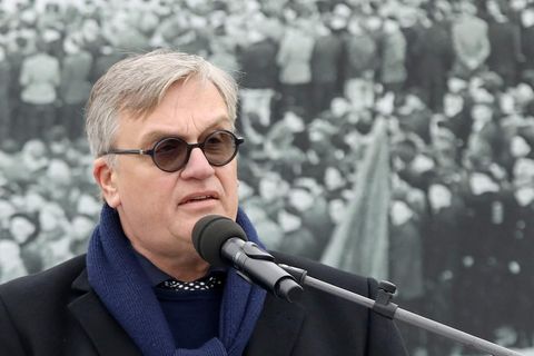 Er musste die AfD nicht erwähnen: Hape Kerkeling in Buchenwald