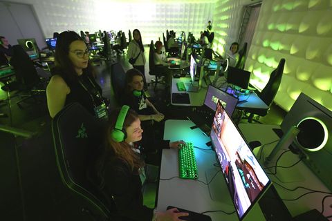 Gaming-Festival lockt Tausende nach Leipzig. Foto: Hendrik Schmidt/dpa