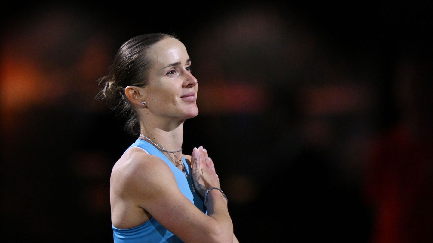 Jelina Switolina möchte mit ihren Erfolgen ihren Landsleuten eine Freude bereiten. Foto: Marijan Murat/dpa