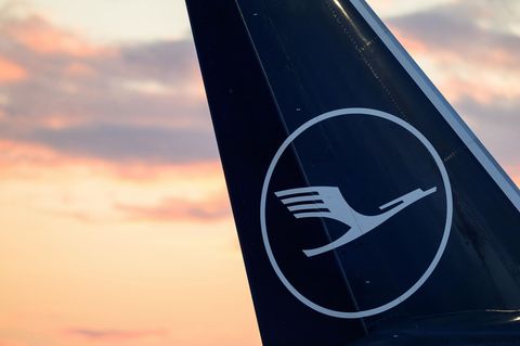 Das Logo der Lufthansa