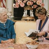 Britische Royals: Lady Diana bei First Lady Barbara Bush im Weißen Haus