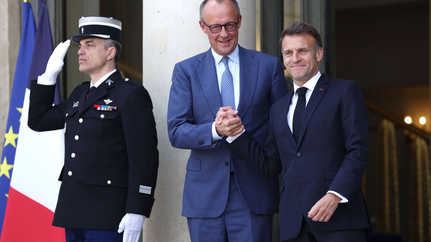 Bundeskanzler Merz nahm in der französischen Hauptstadt an den Beratungen über eine Sicherung der Straße von Hormus teil. Foto: