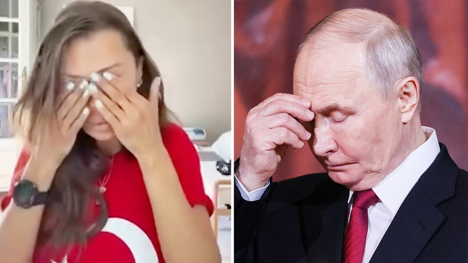 Putin sah ihr Video – Beauty-Bloggerin bricht in Tränen aus