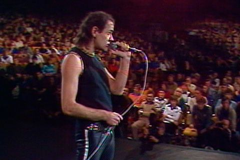Udo Lindenberg trat am 25. Oktober 1983 im Palast der Republik im Rahmen des FDJ-Konzerts "Rock für den Frieden" mit seinem Panikorchester auf – ein Vorbote der deutschen Einheit.