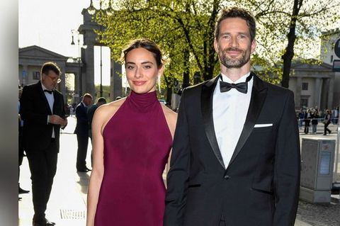 Danielle Bezaire und Arne Friedrich beim Bundespresseball