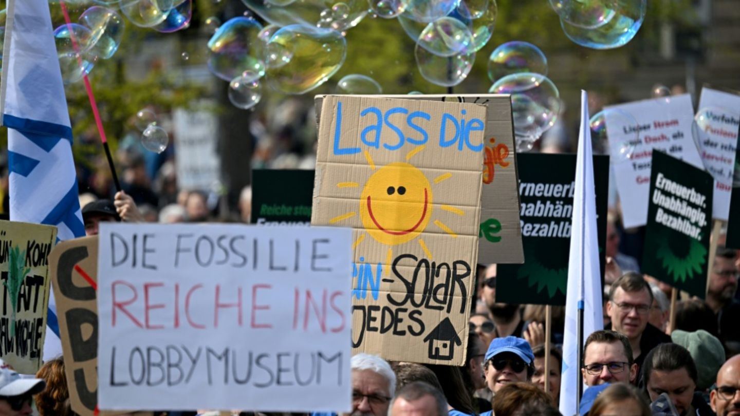 Demonstration in Berlin