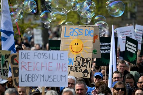 Demonstration in Berlin