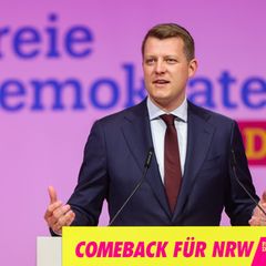 Henning Höne fordert für ein Comeback der FDP eine geschlossene Partei. Foto: Christoph Reichwein/dpa