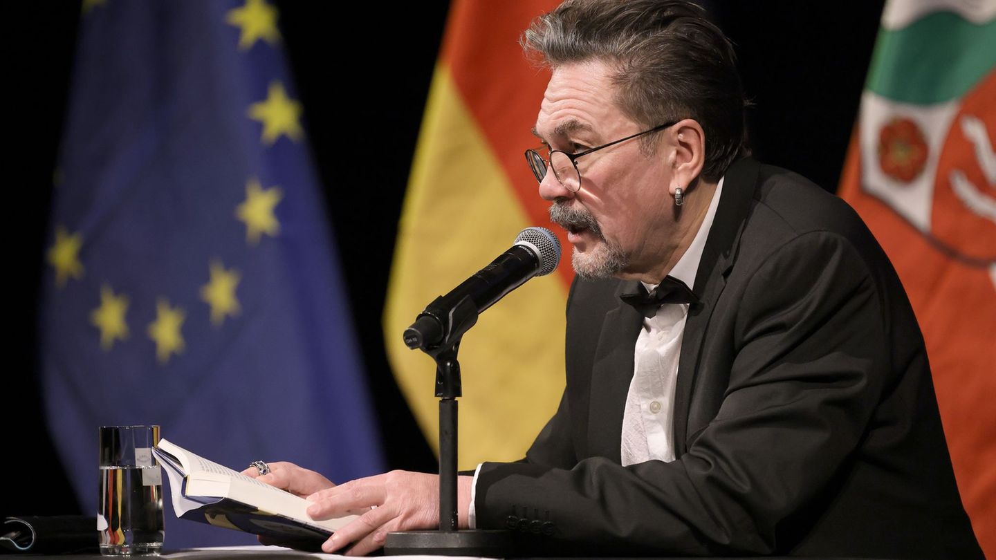 Juri Andruchowytsch ist einer der bekanntesten Autoren seines Heimatlandes. Am Samstagabend hat der Ukrainer den Chemnitzer Stef