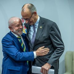 Der Brasilien-Besuch des Kanzlers im November hatte für Verstimmungen gesorgt, auf die dann aber die Versöhnung folgte, Foto: Mi