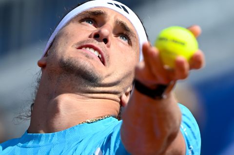 Alexander Zverev scheitert beim Tennisturnier in München im Halbfinale. Foto: Sven Hoppe/dpa