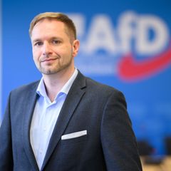 Bothe ist Vizechef der AfD Niedersachsen und der Landtagsfraktion. Foto: Julian Stratenschulte/dpa