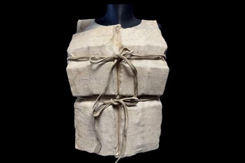 Diese Rettungsweste gehörte der Titanic-Passagierin Laura Mabel Francatelli, die die Katastrophe 1912 überlebte