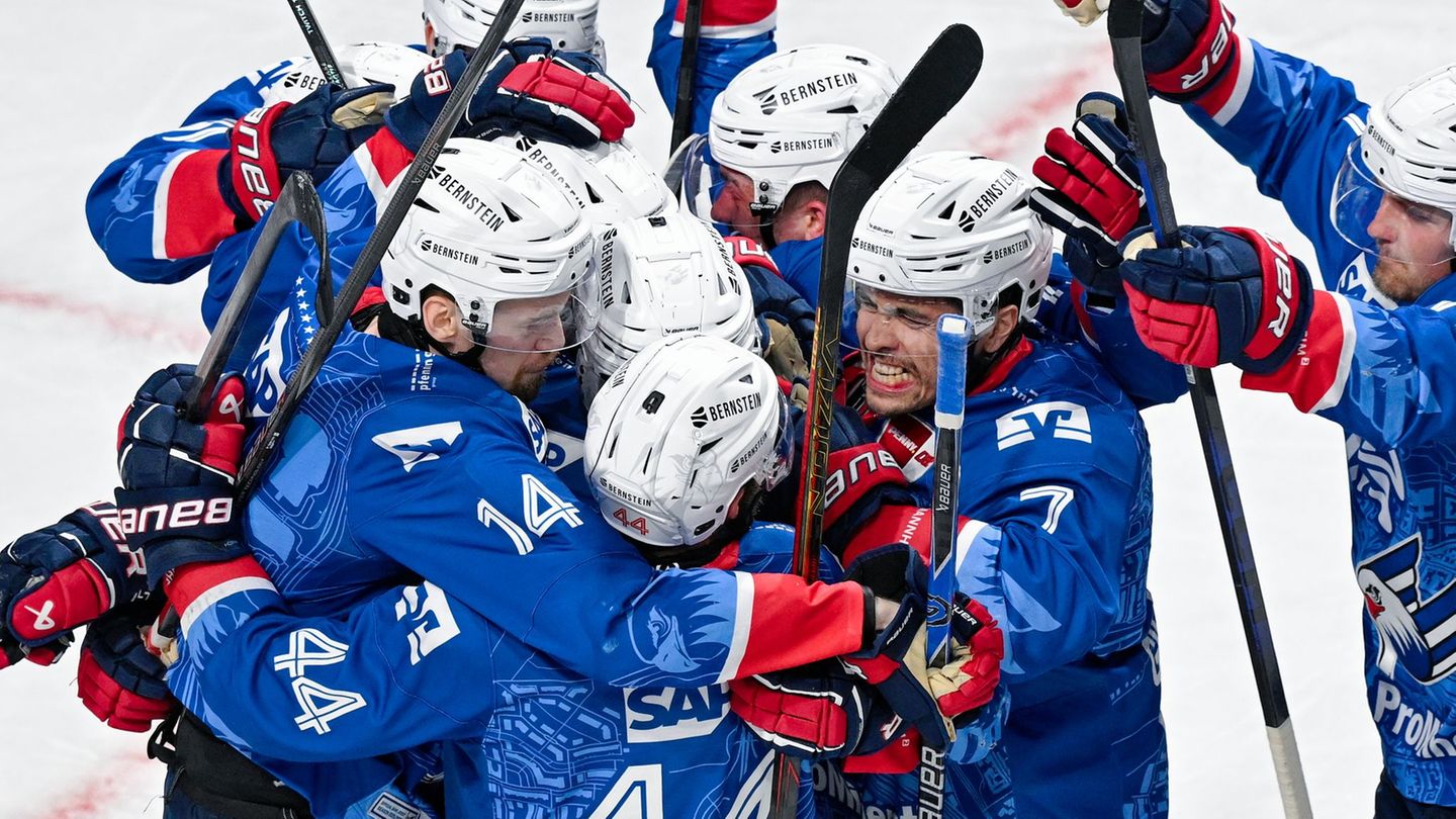 Die Adler stehen nach 2019 wieder im DEL-Finale. (Archivbild) Foto: Uwe Anspach/dpa