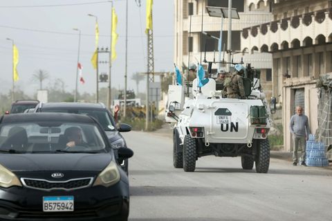 Französische UN-Soldaten im Süden des Libanon